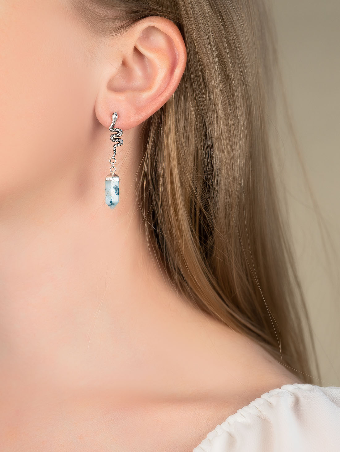 100890 Серьги пуссеты (Ag 925)