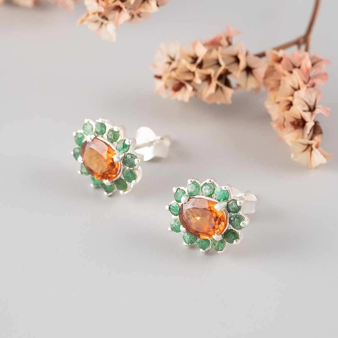 9274 Серьги пуссеты (Ag 925)