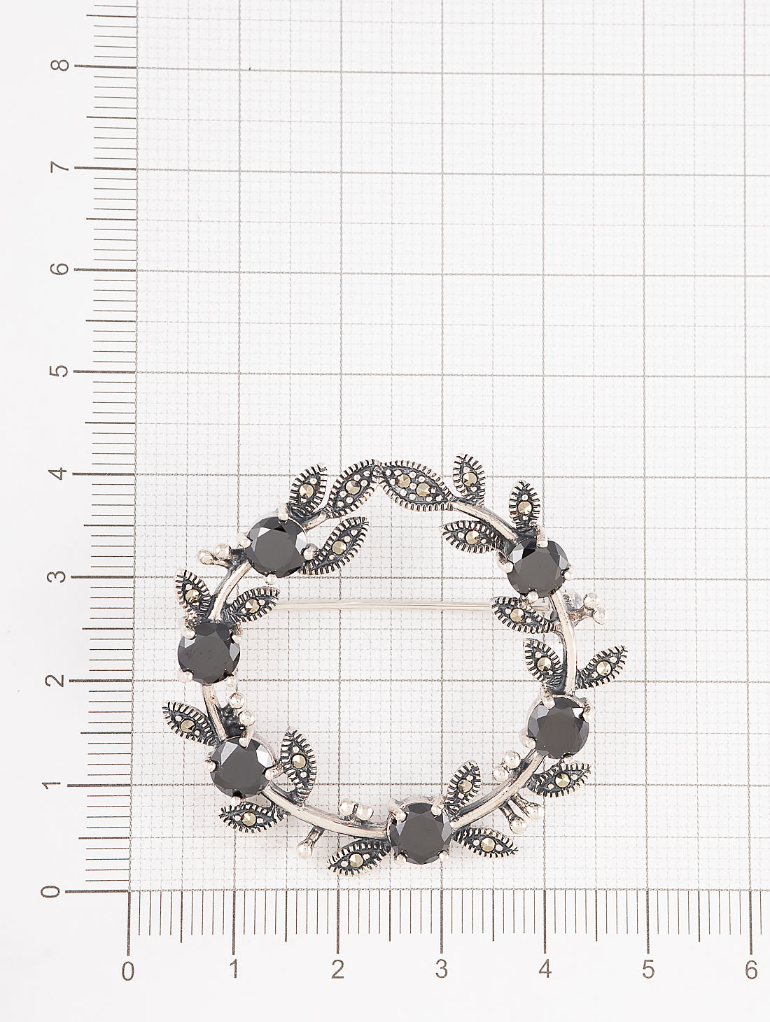 91578 Брошь (Ag 925)