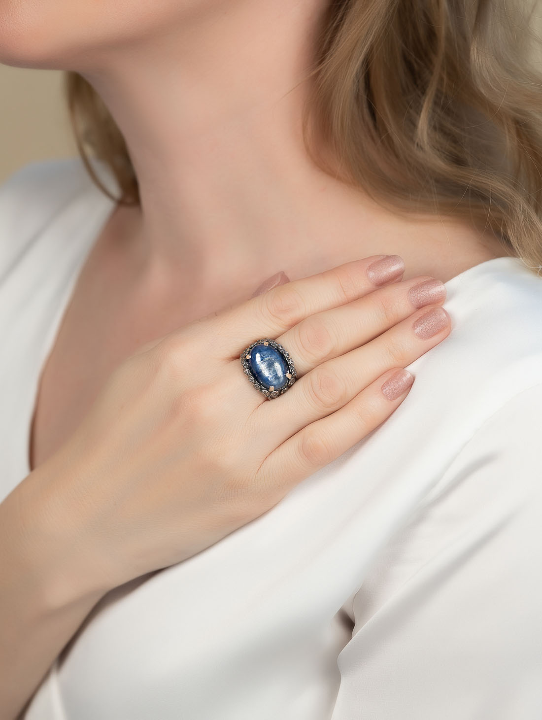 0484 ки. Кольцо (Ag 925)