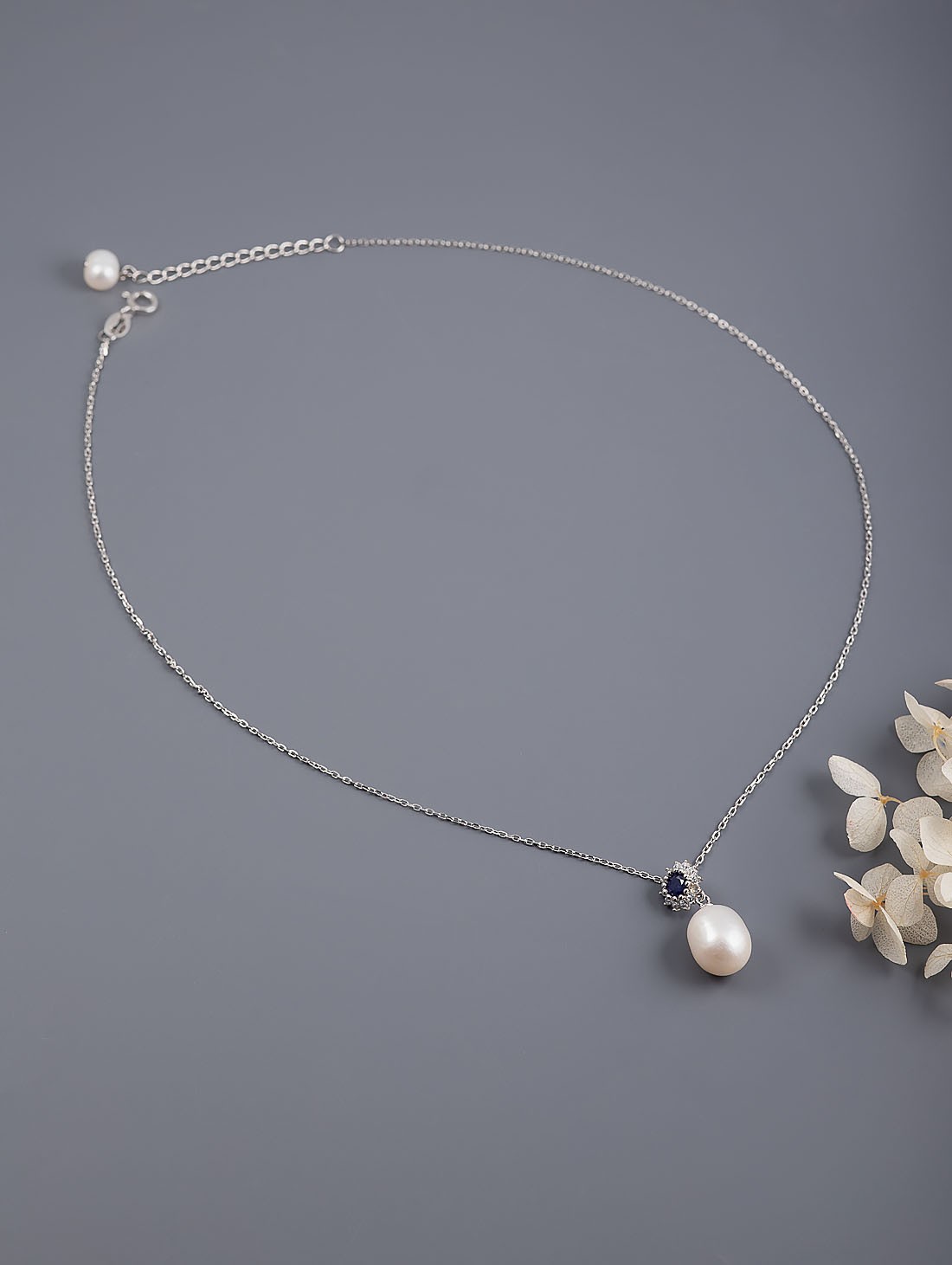 999948 Колье (Ag 925)