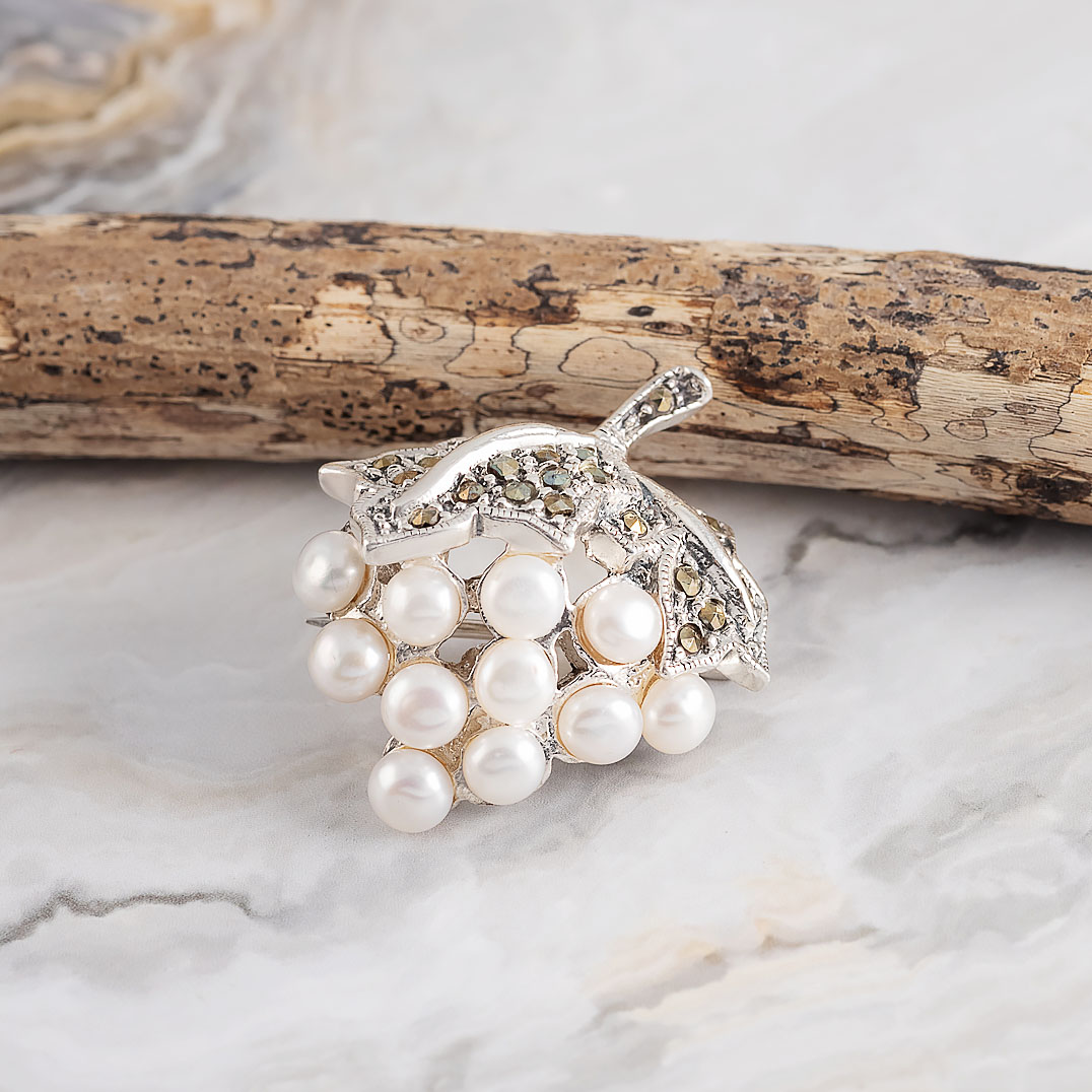 91373 Брошь (Ag 925)