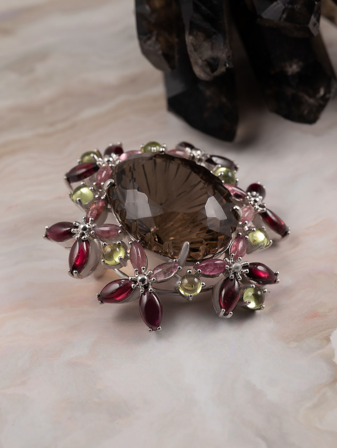 042384 Брошь-кулон (Ag 925)