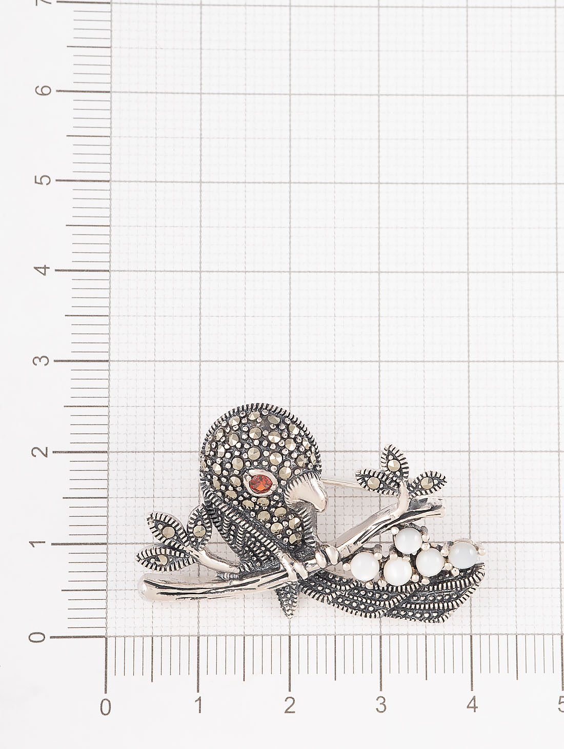 91554 Брошь (Ag 925)