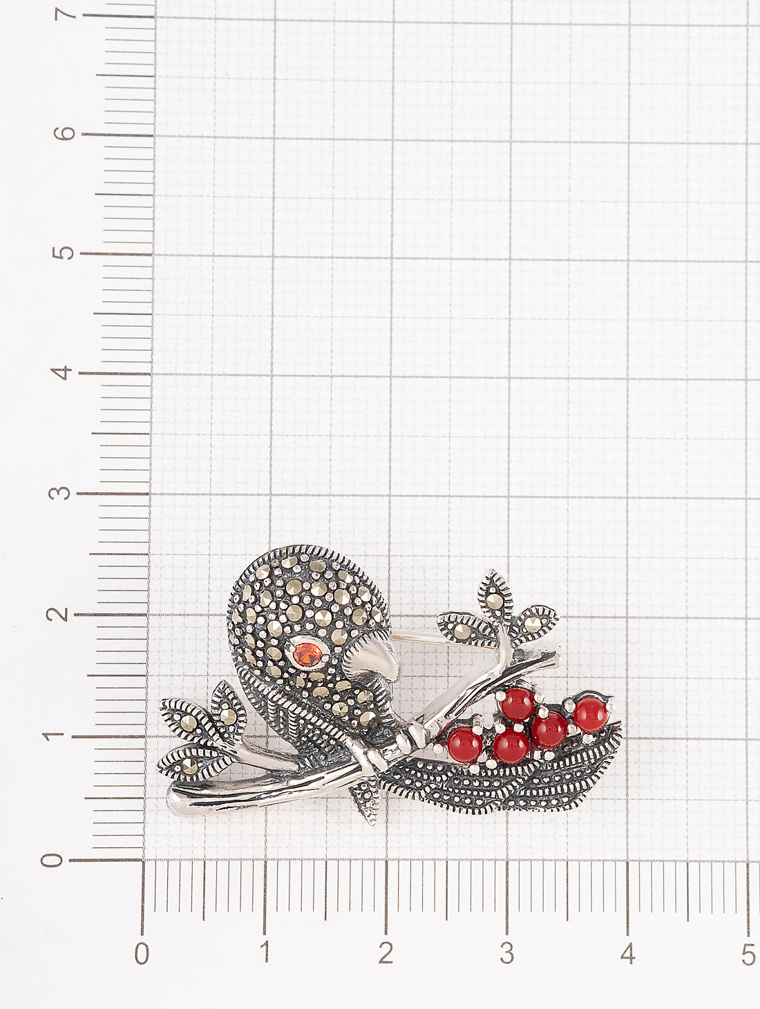 91558 Брошь (Ag 925)