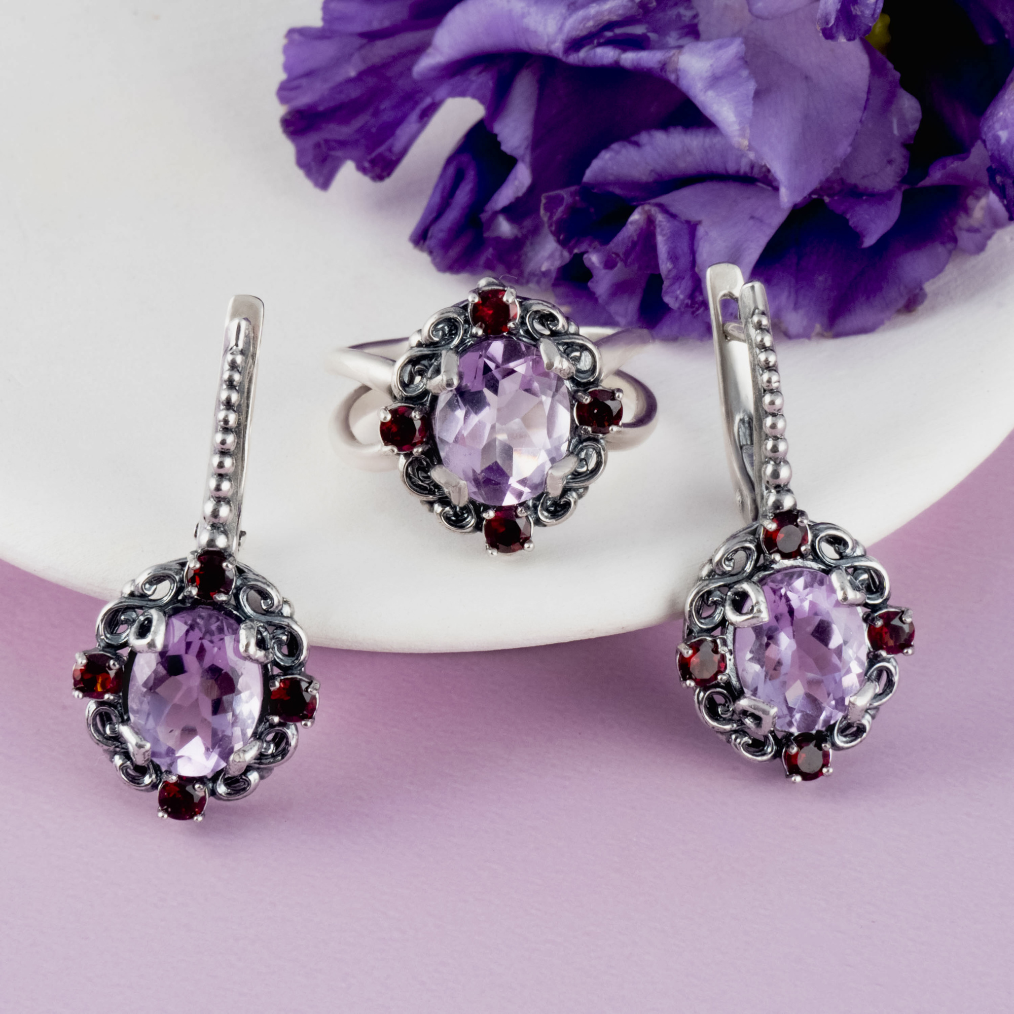 046418 Кольцо (Ag 925)