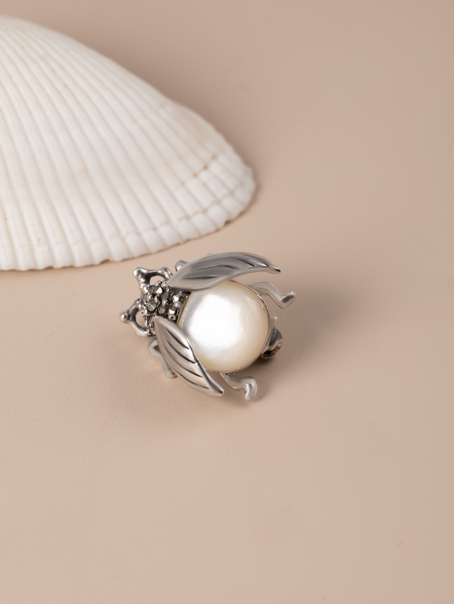 91661 Брошь (Ag 925)