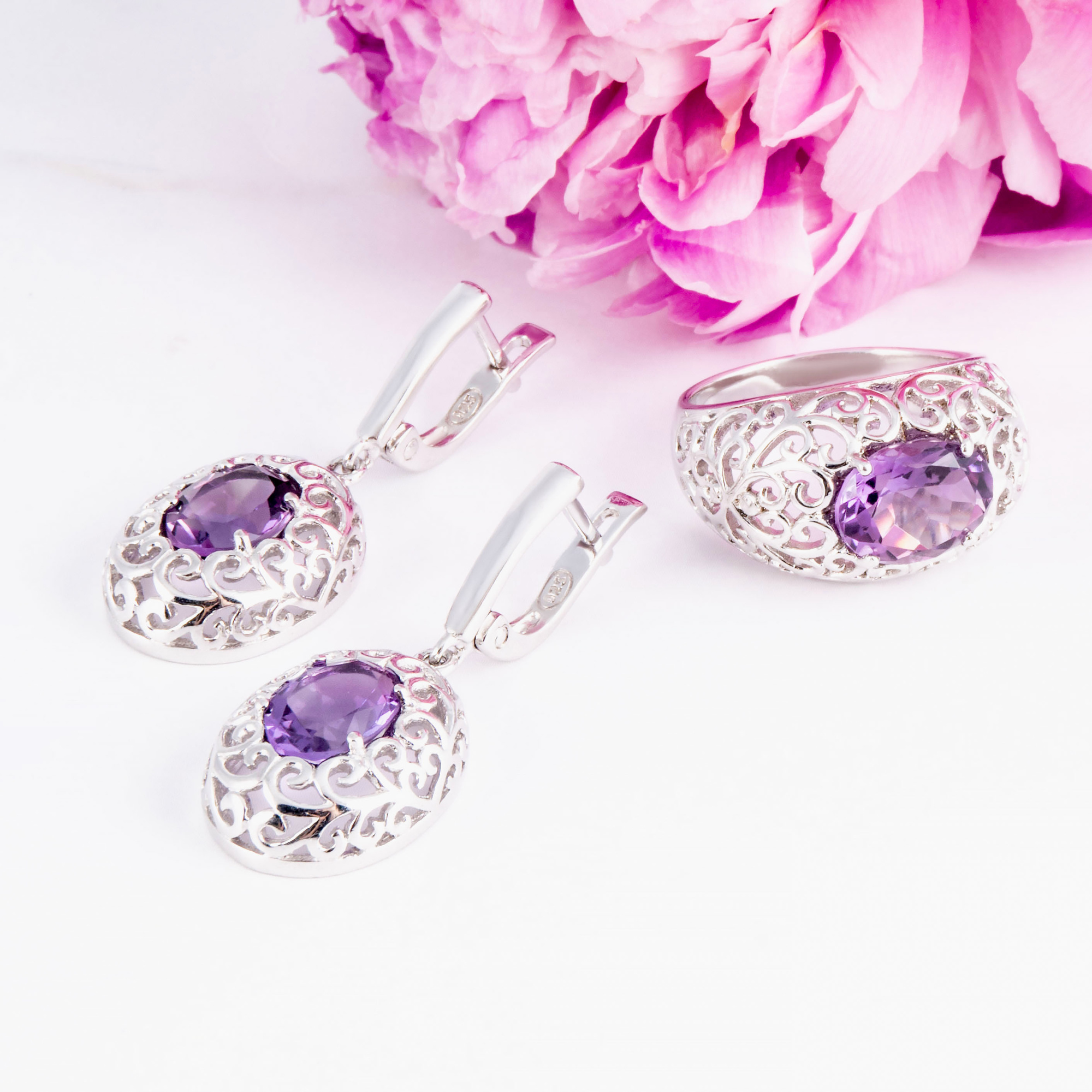 КО0219 Кольцо (Ag 925)