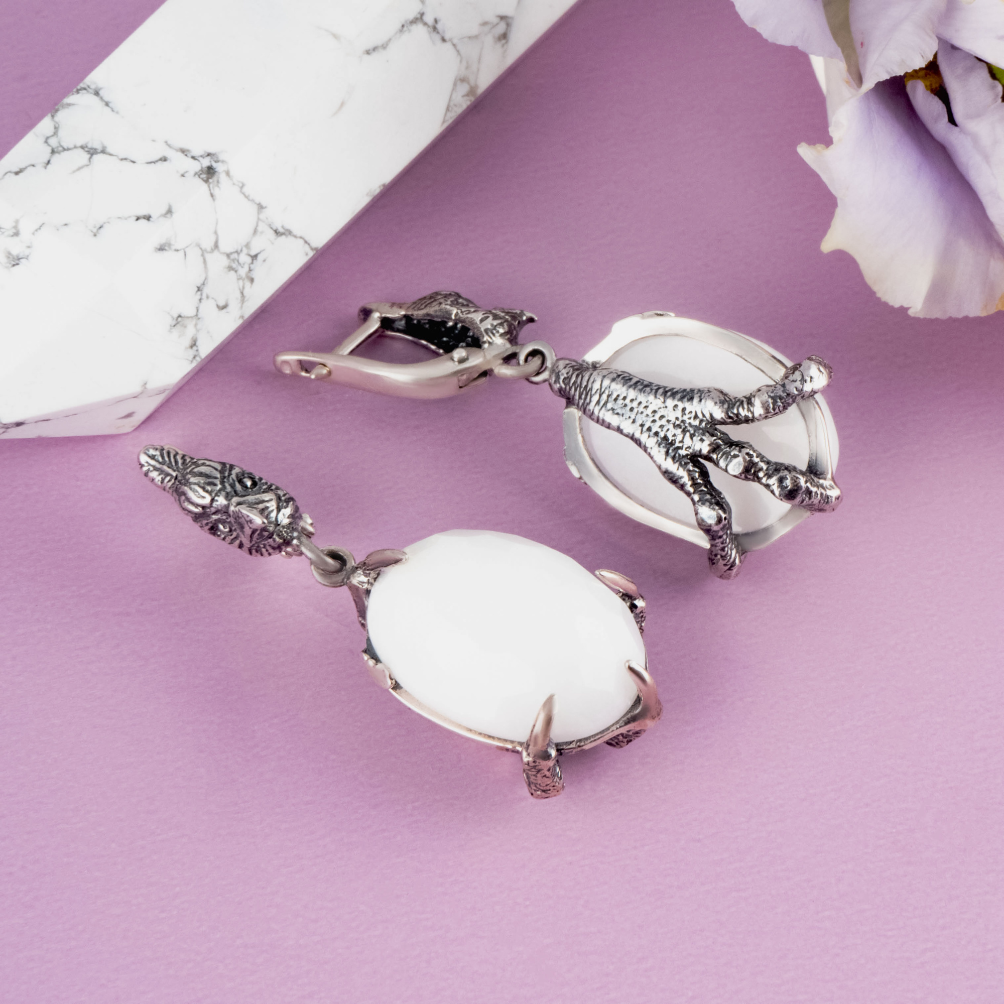 056402 Серьги (Ag 925)