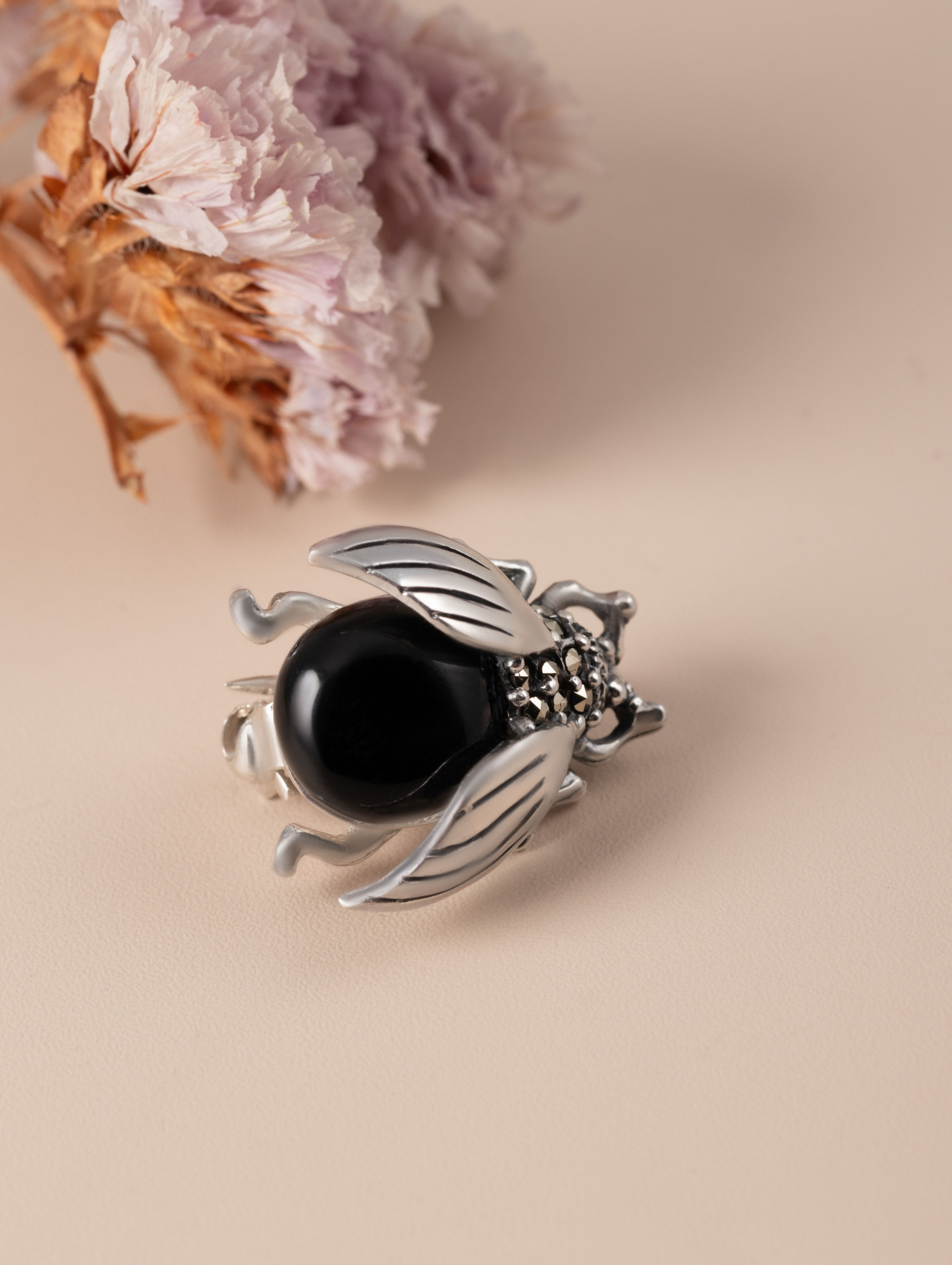 91663 Брошь (Ag 925)