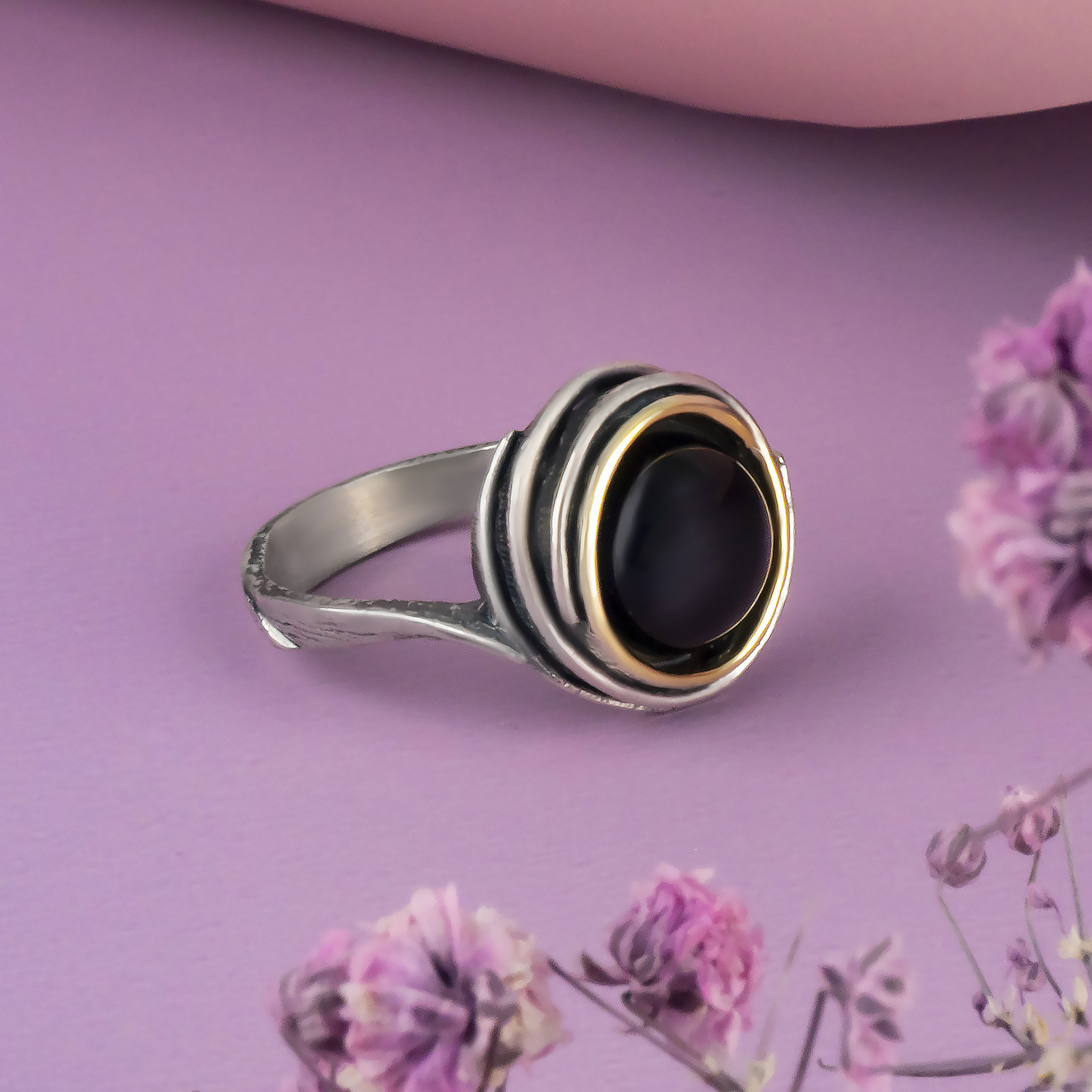 Rrr1190z Агат Кольцо (Ag_925)