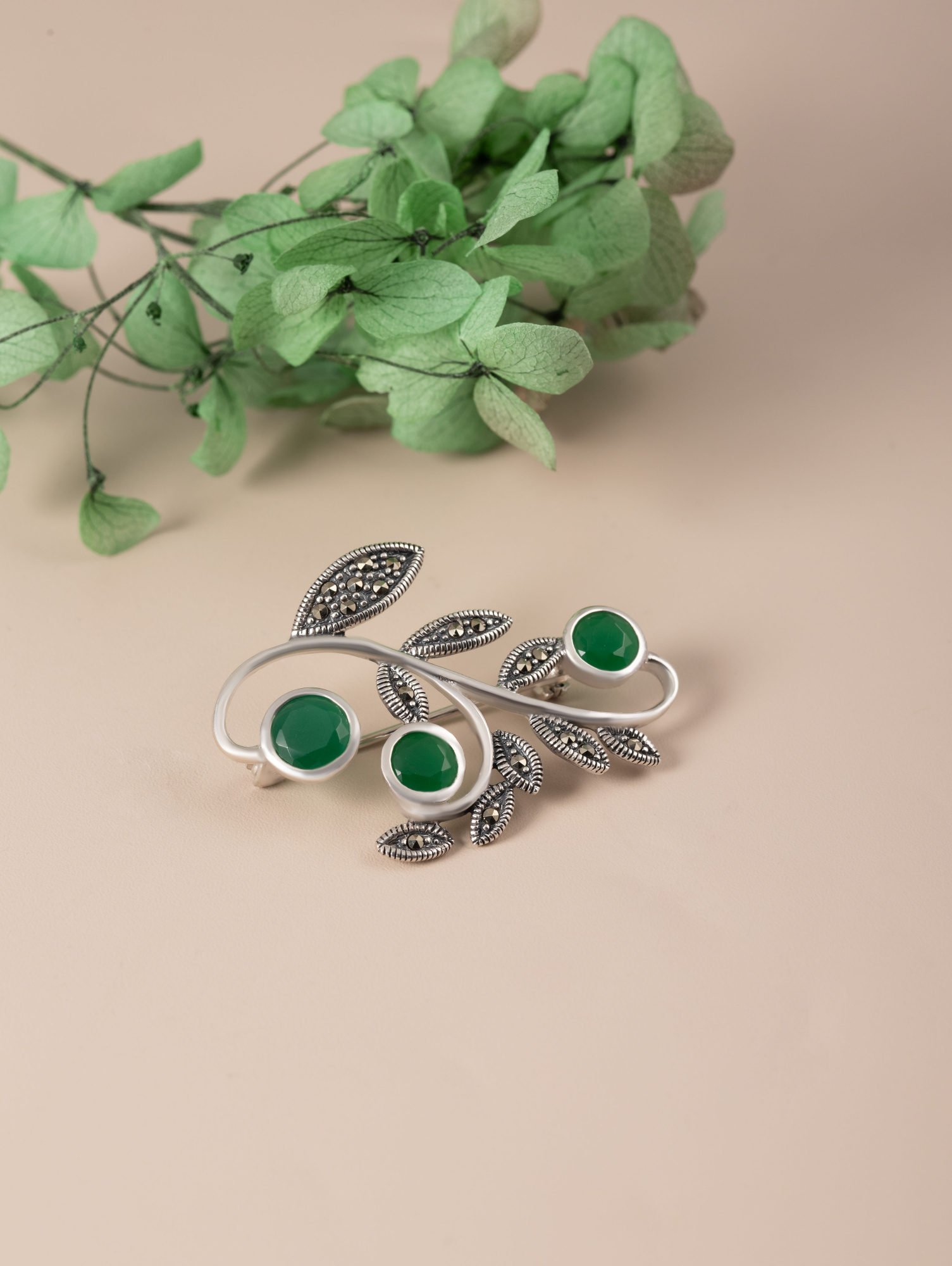 91650 Брошь (Ag 925)