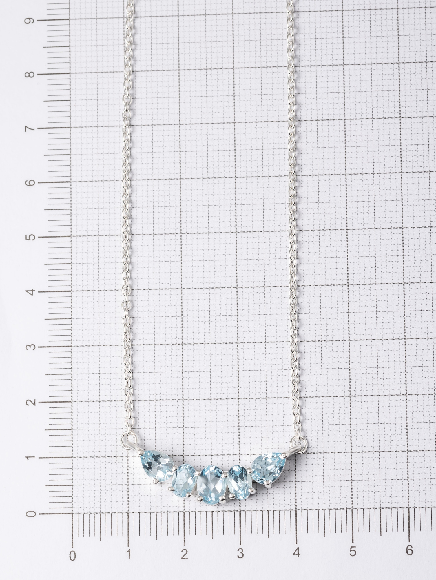 1300140 Колье (Ag 925)