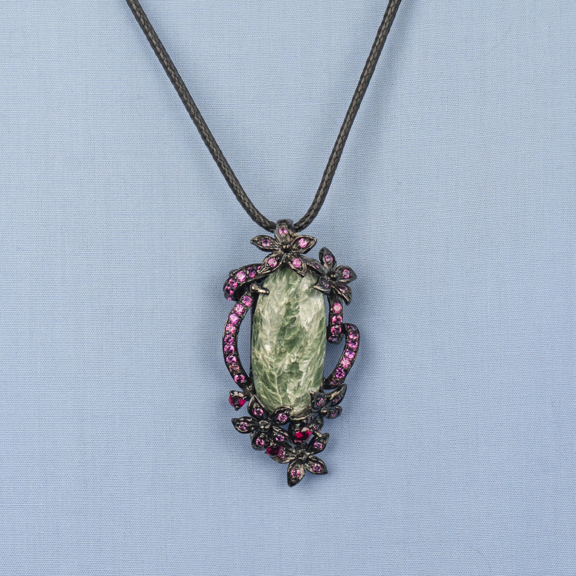 01179 Брошь-кулон (Ag 925)