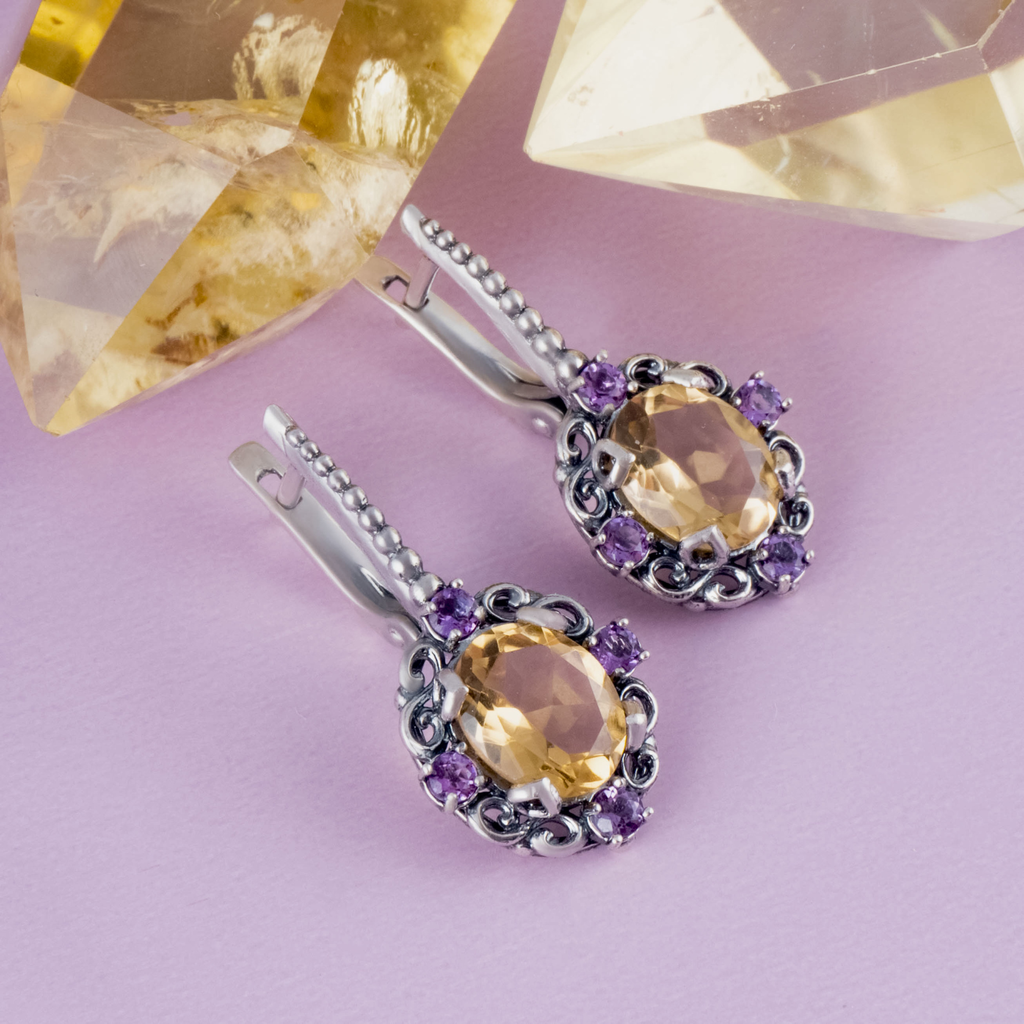 056420 Серьги (Ag 925)