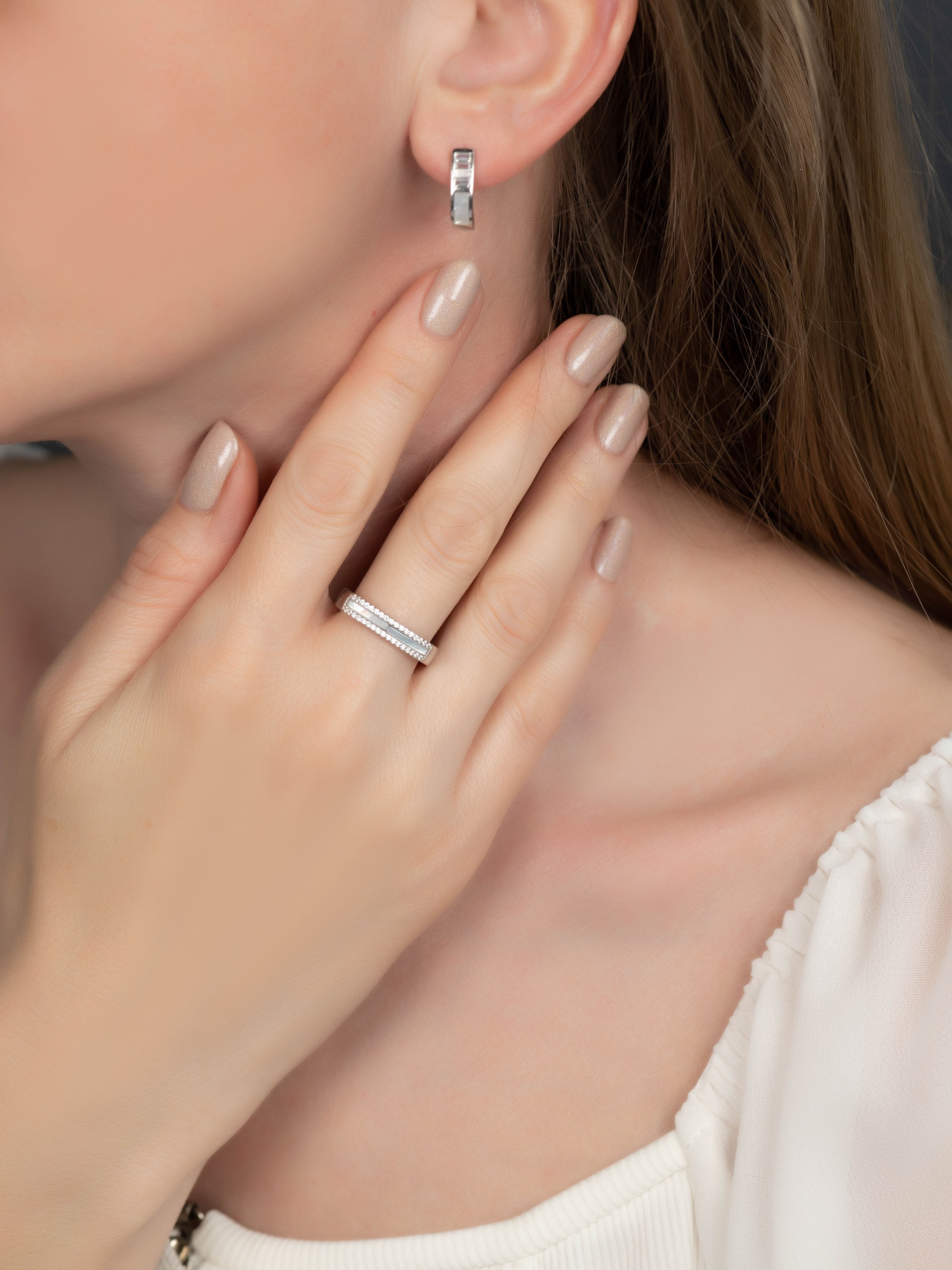 Ena05029r Серьги (Ag 925)