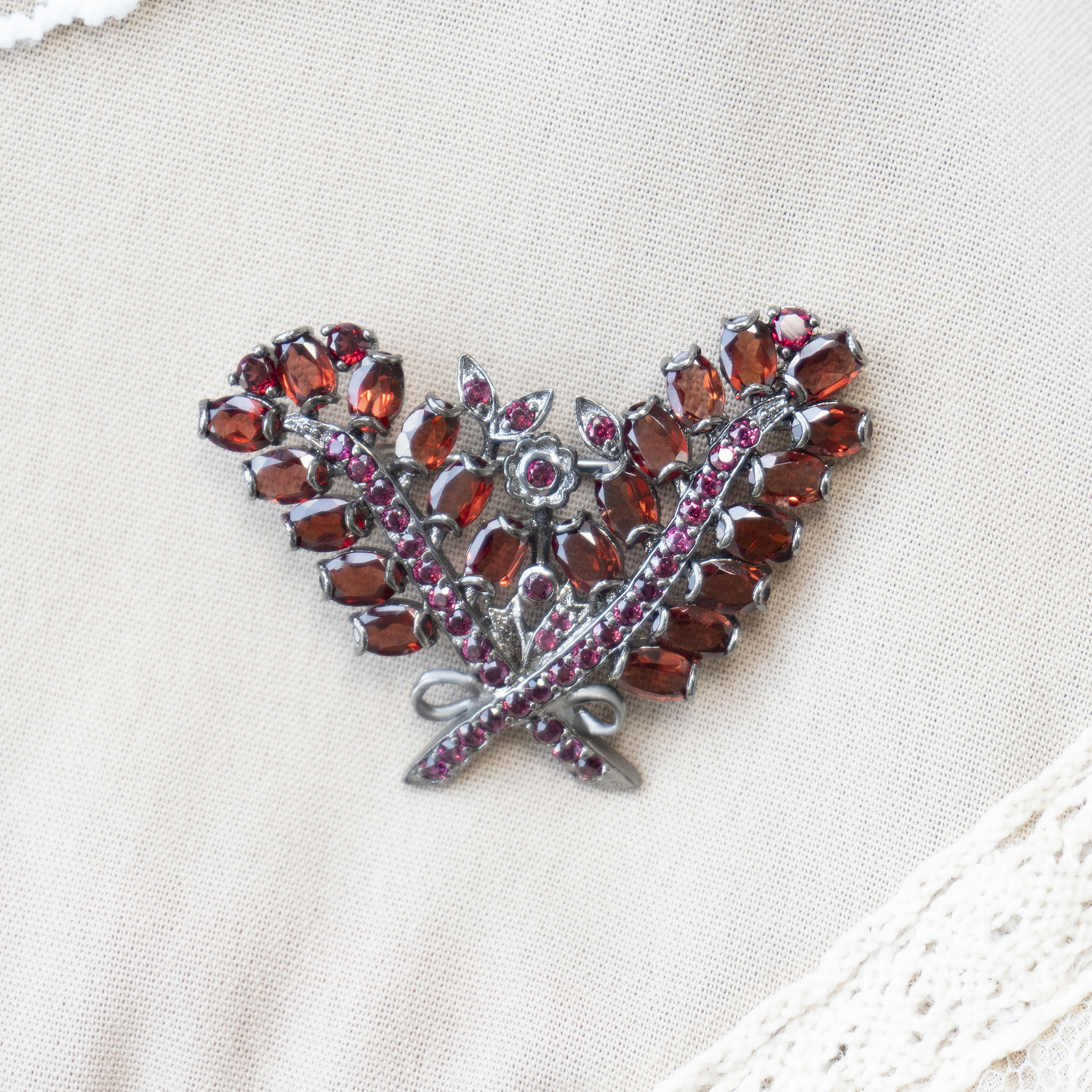 01283 Брошь (Ag 925)