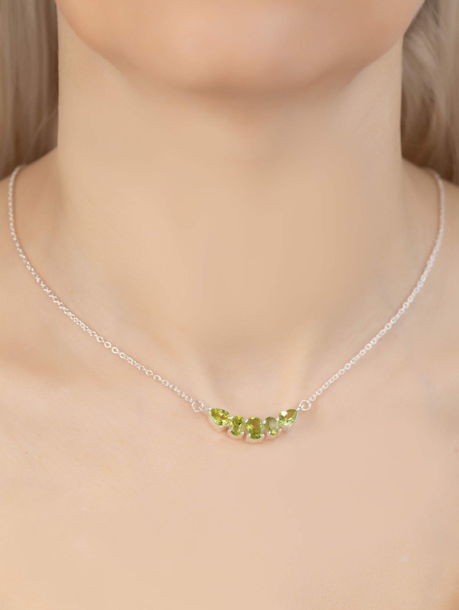 1300141 Колье (Ag 925)