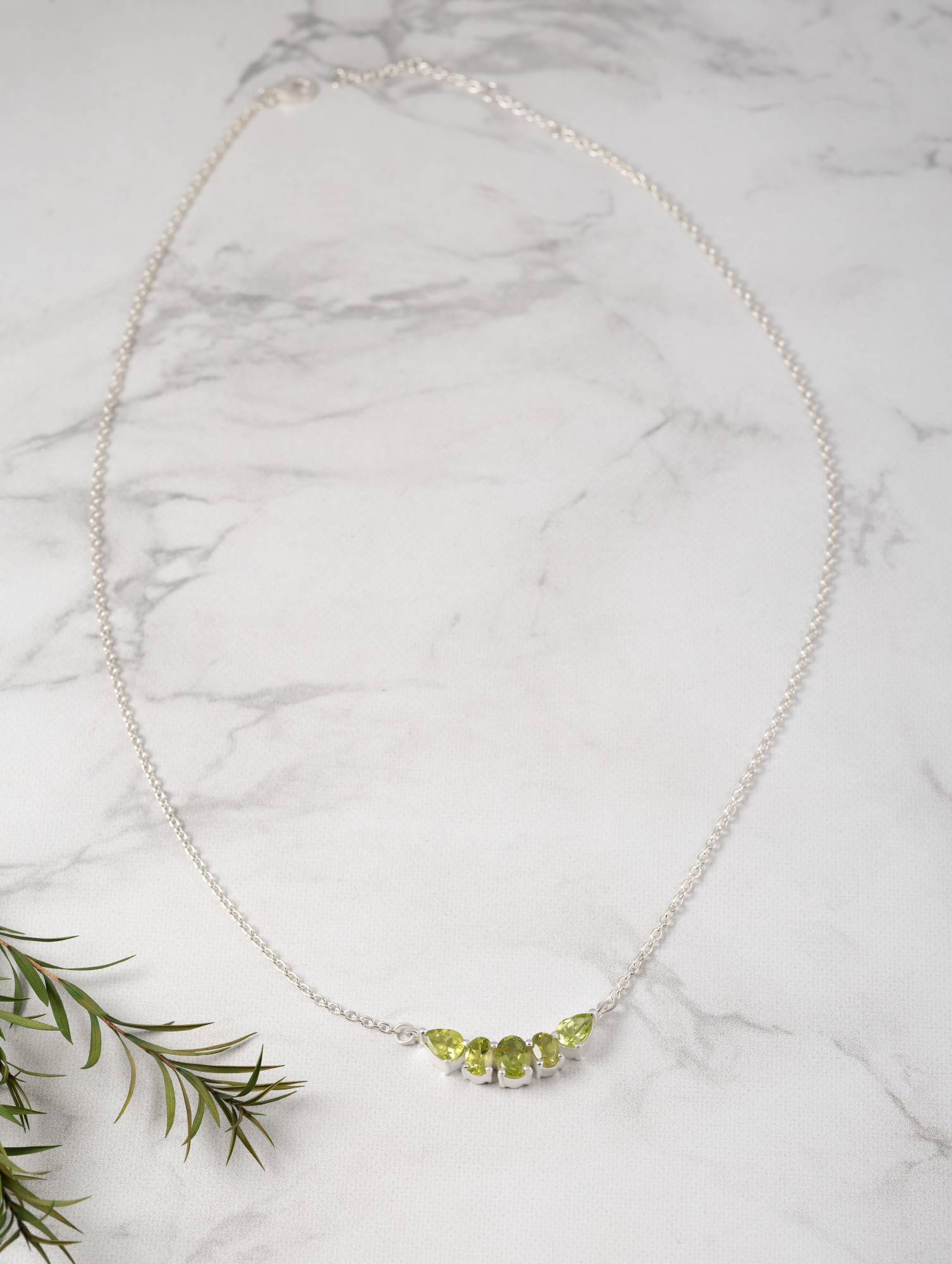 1300141 Колье (Ag 925)