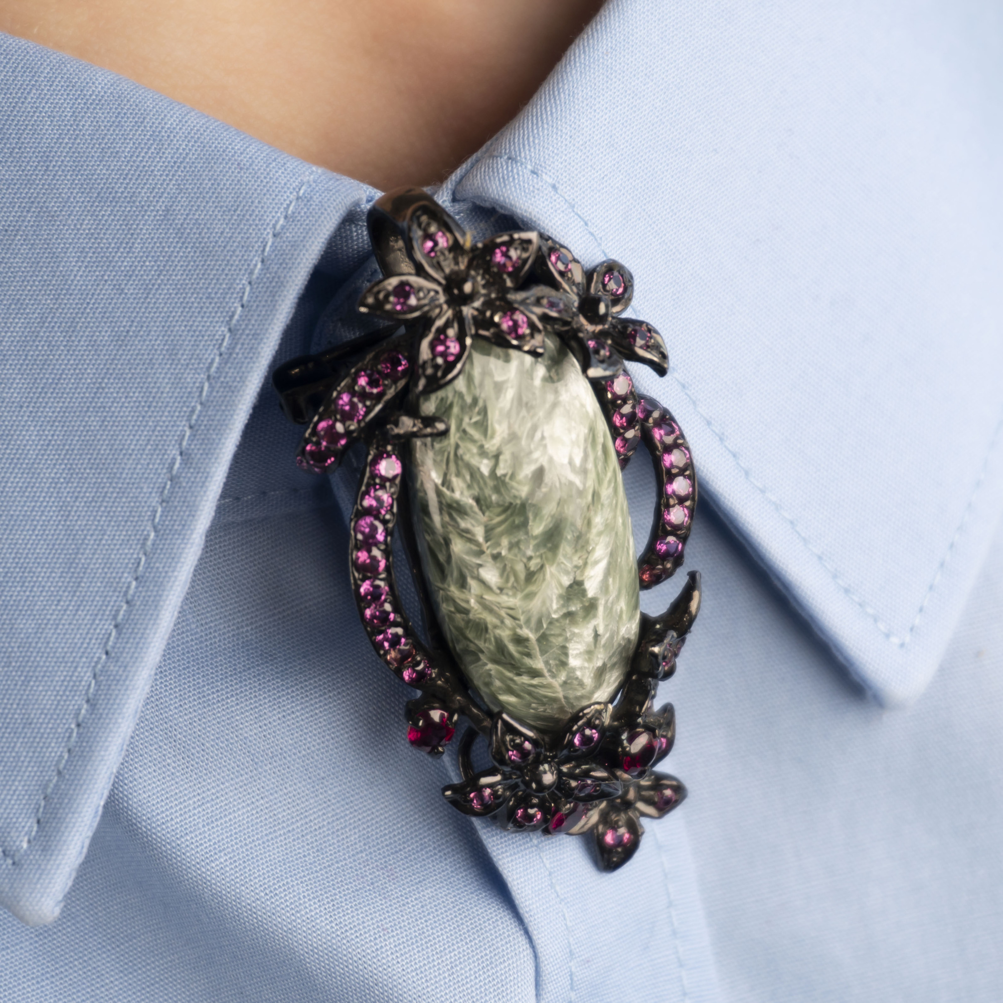 01179 Брошь-кулон (Ag 925)