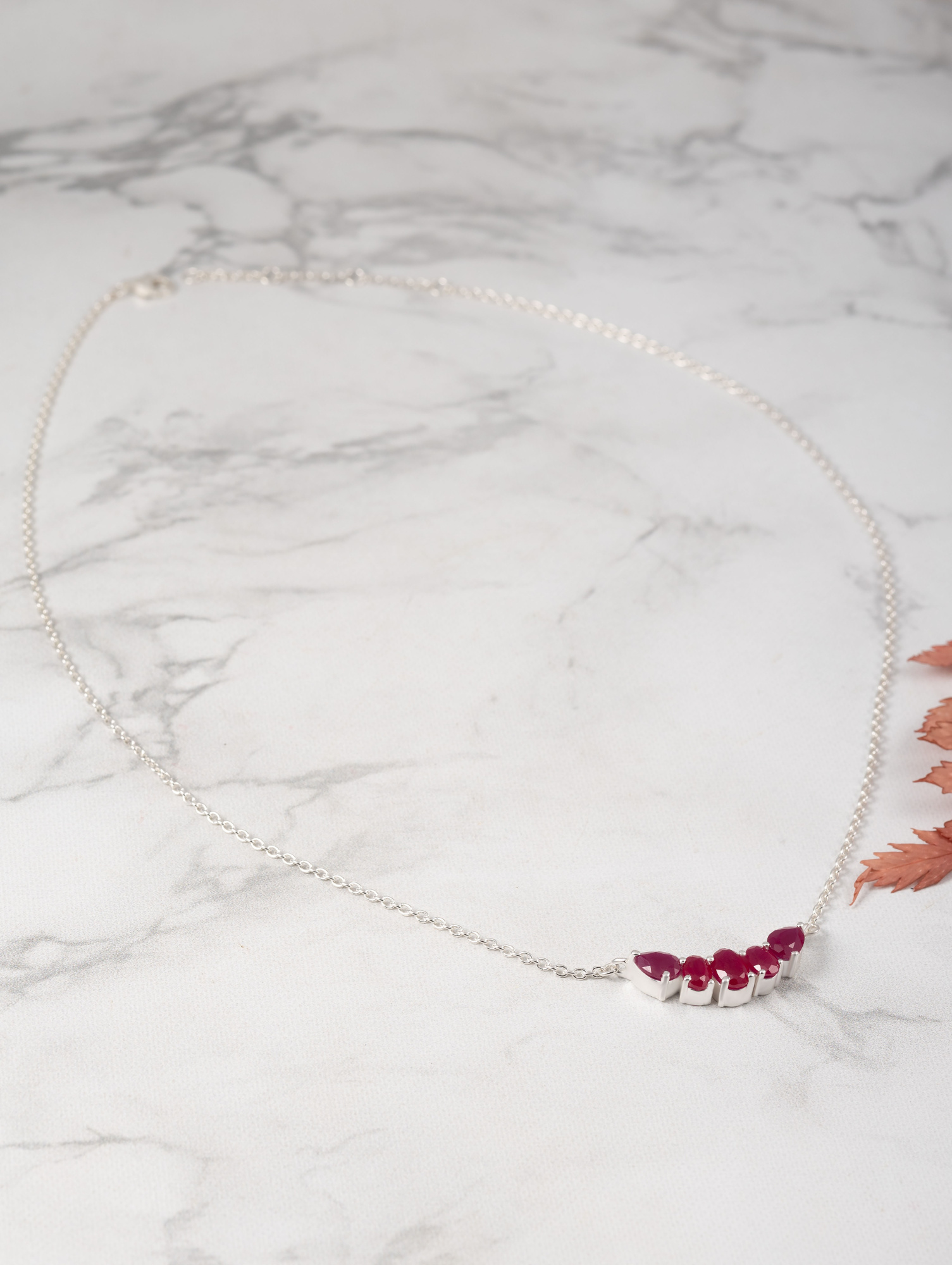 1300139 Колье (Ag 925)