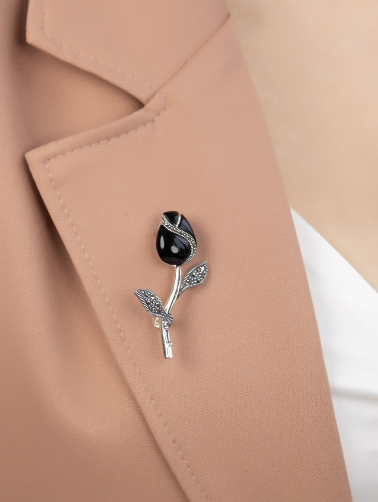 91664 Брошь (Ag 925)