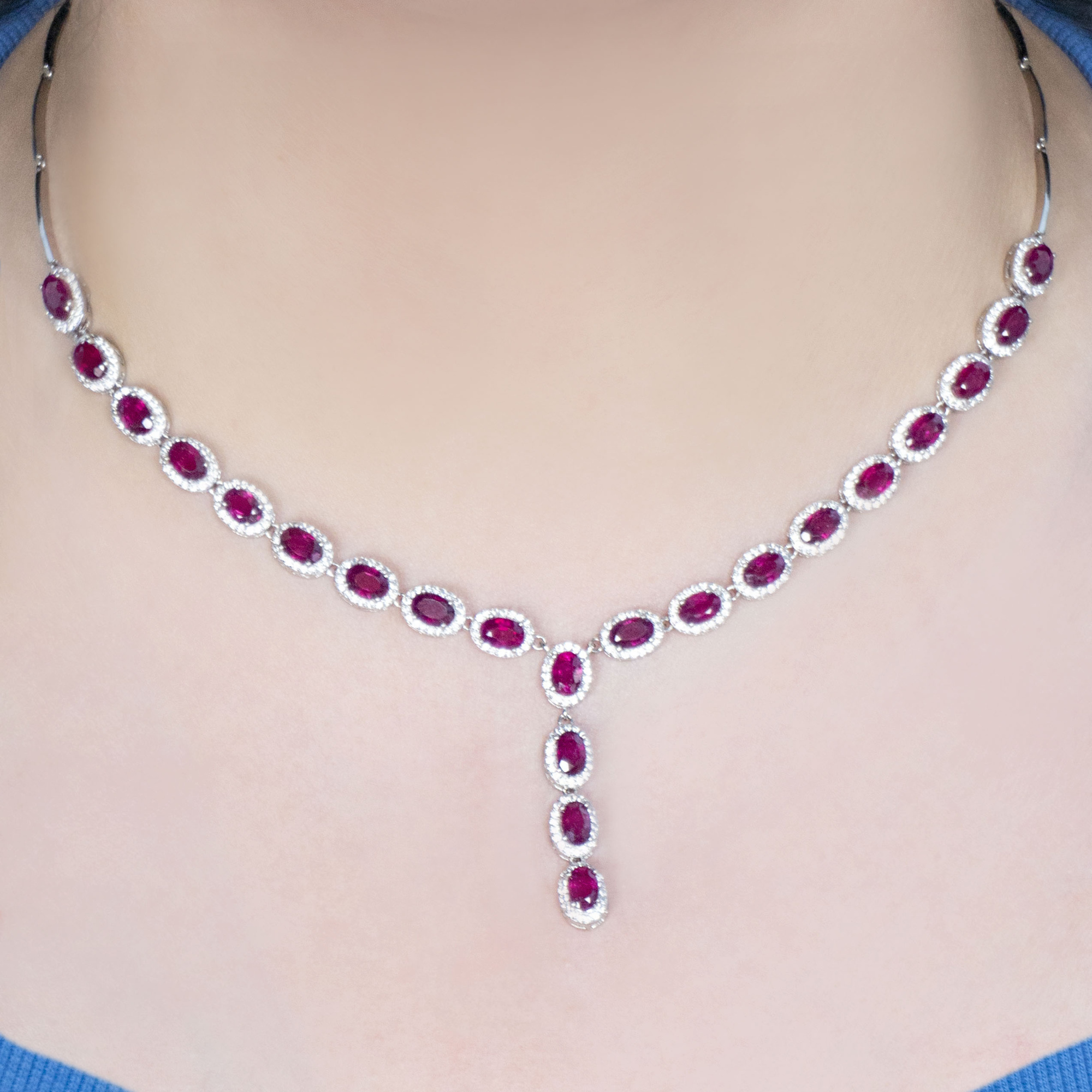 9025 Колье (Ag 925)