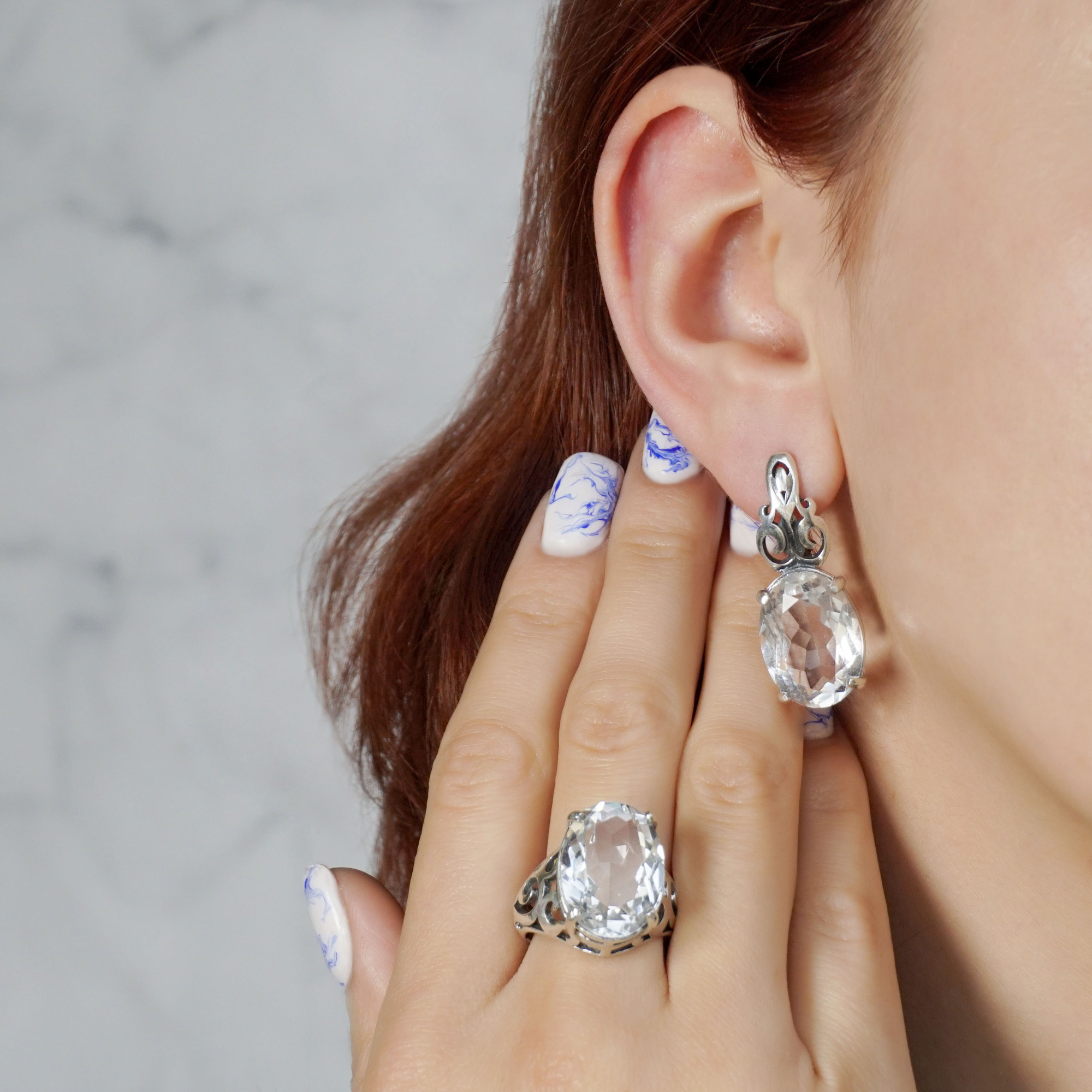 056424 Серьги (Ag 925)