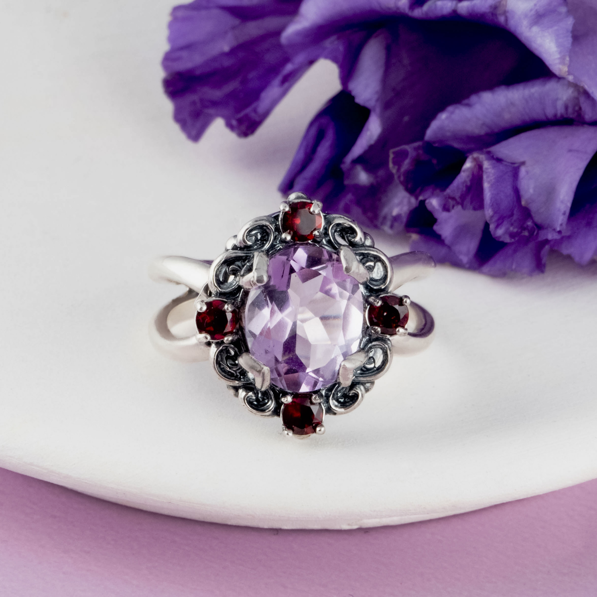 046418 Кольцо (Ag 925)