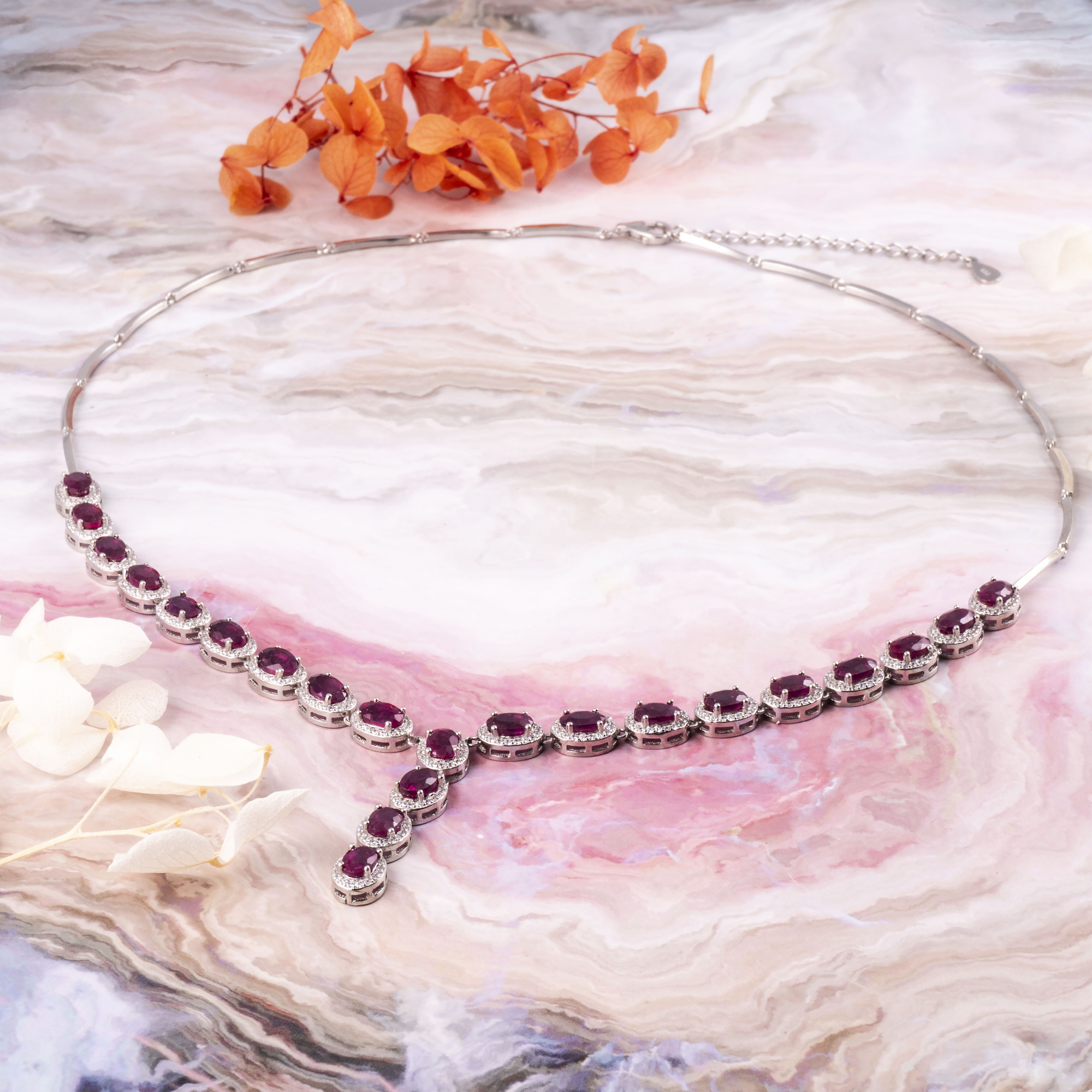 9025 Колье (Ag 925)