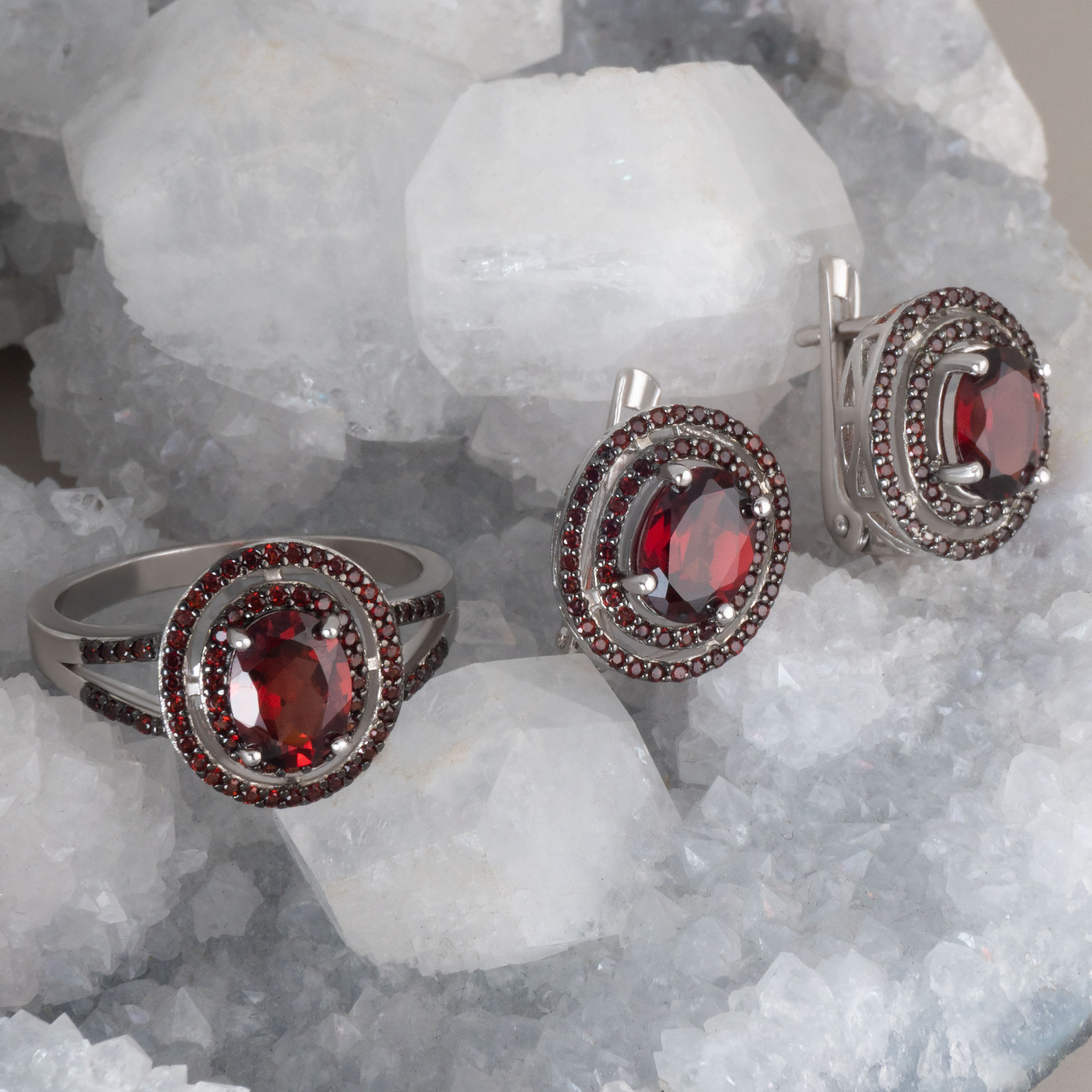 9001г Серьги (Ag 925)