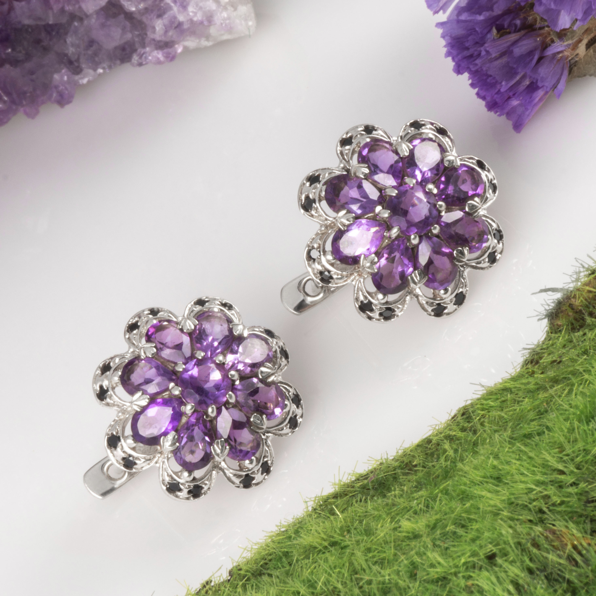 8187 Серьги (Ag 925)