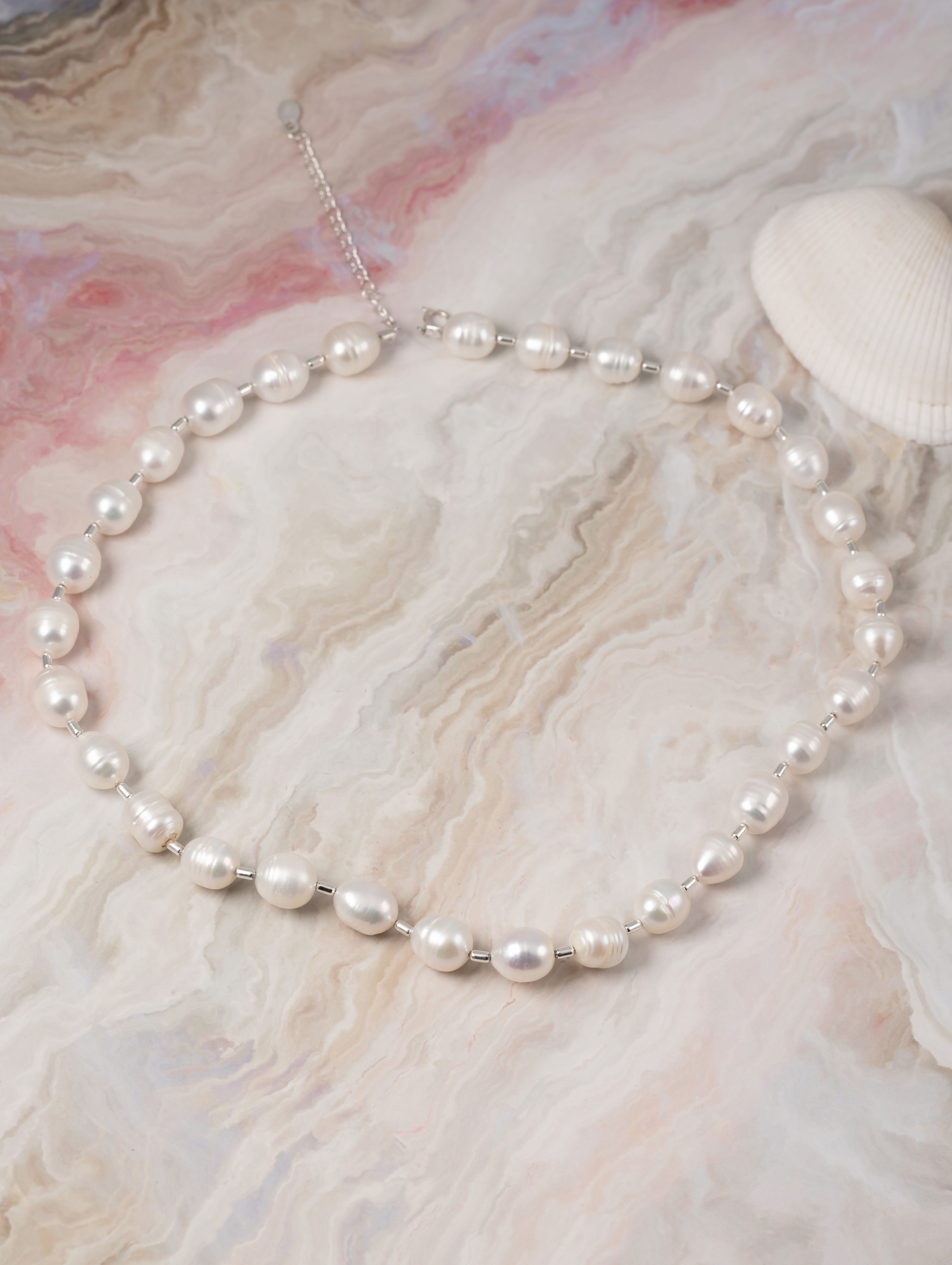 1300144 Колье (Ag 925)