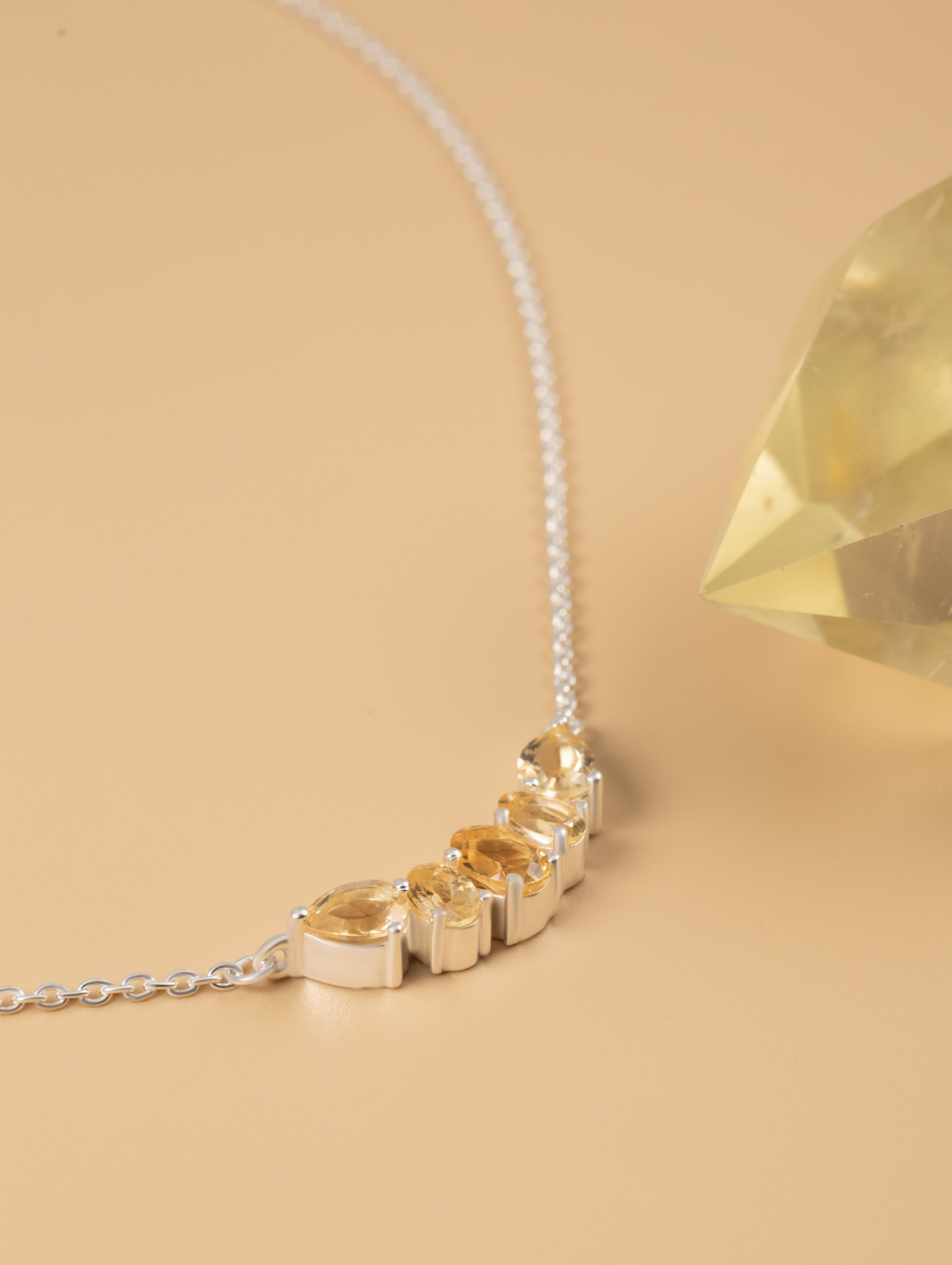 1300143 Колье (Ag 925)