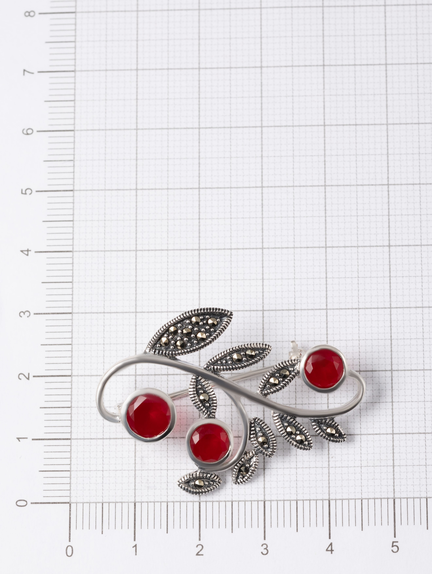 91649 Брошь (Ag 925)