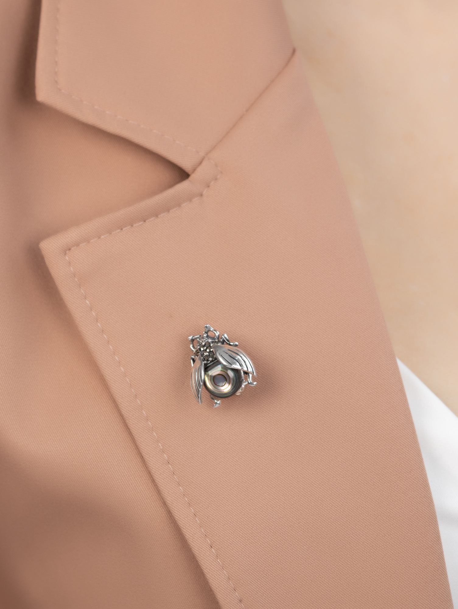 91662 Брошь (Ag 925)