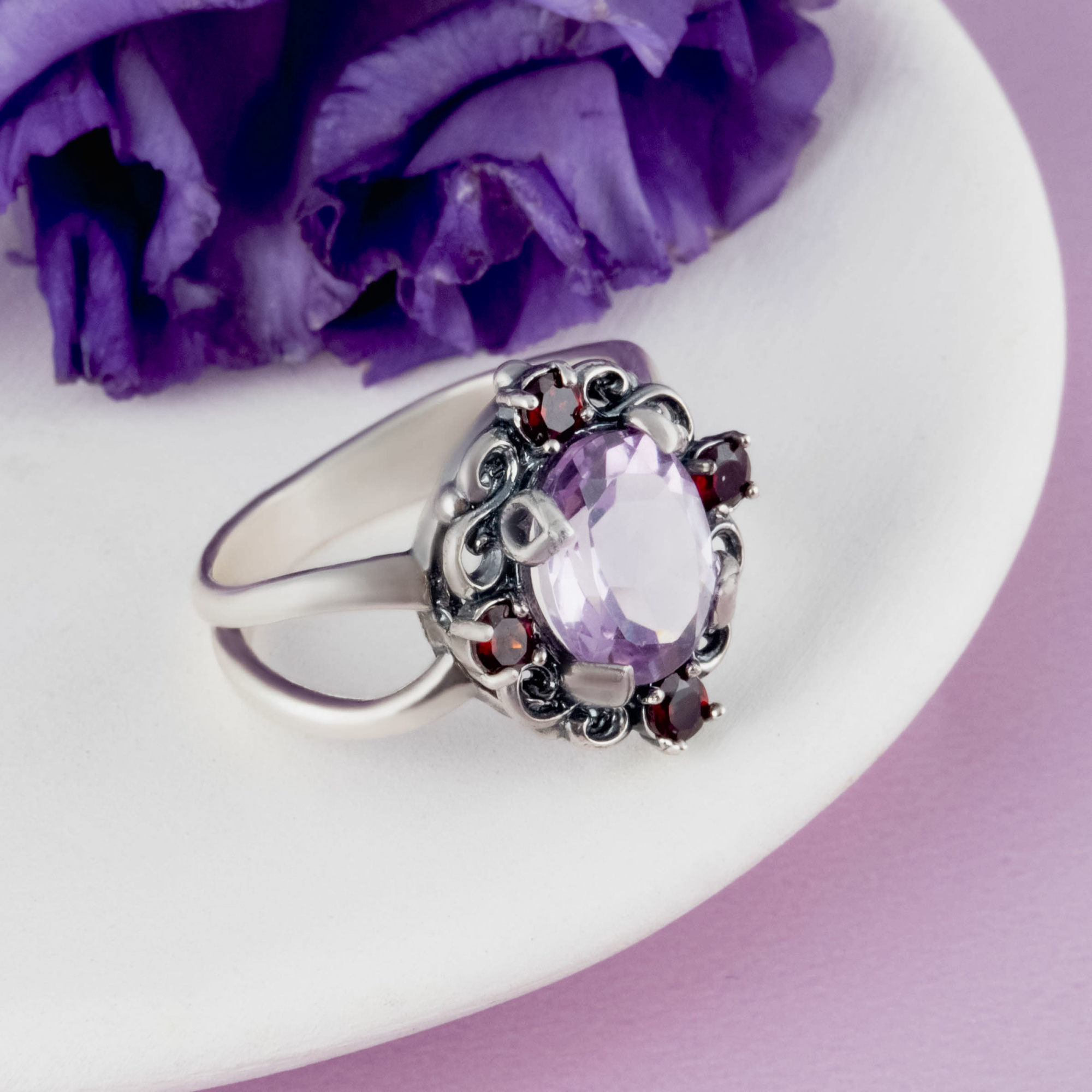 046418 Кольцо (Ag 925)