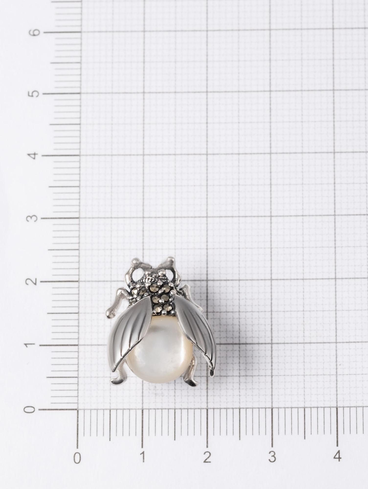 91661 Брошь (Ag 925)