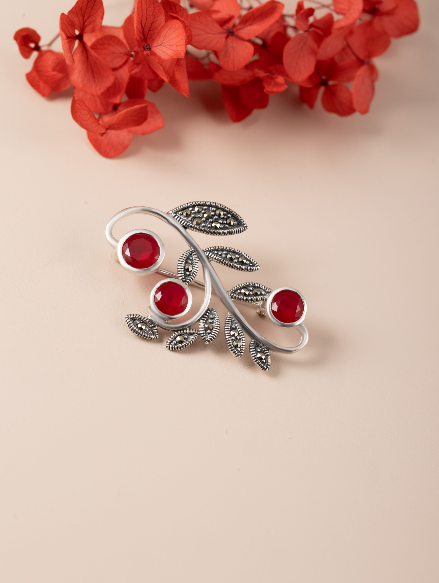 91649 Брошь (Ag 925)