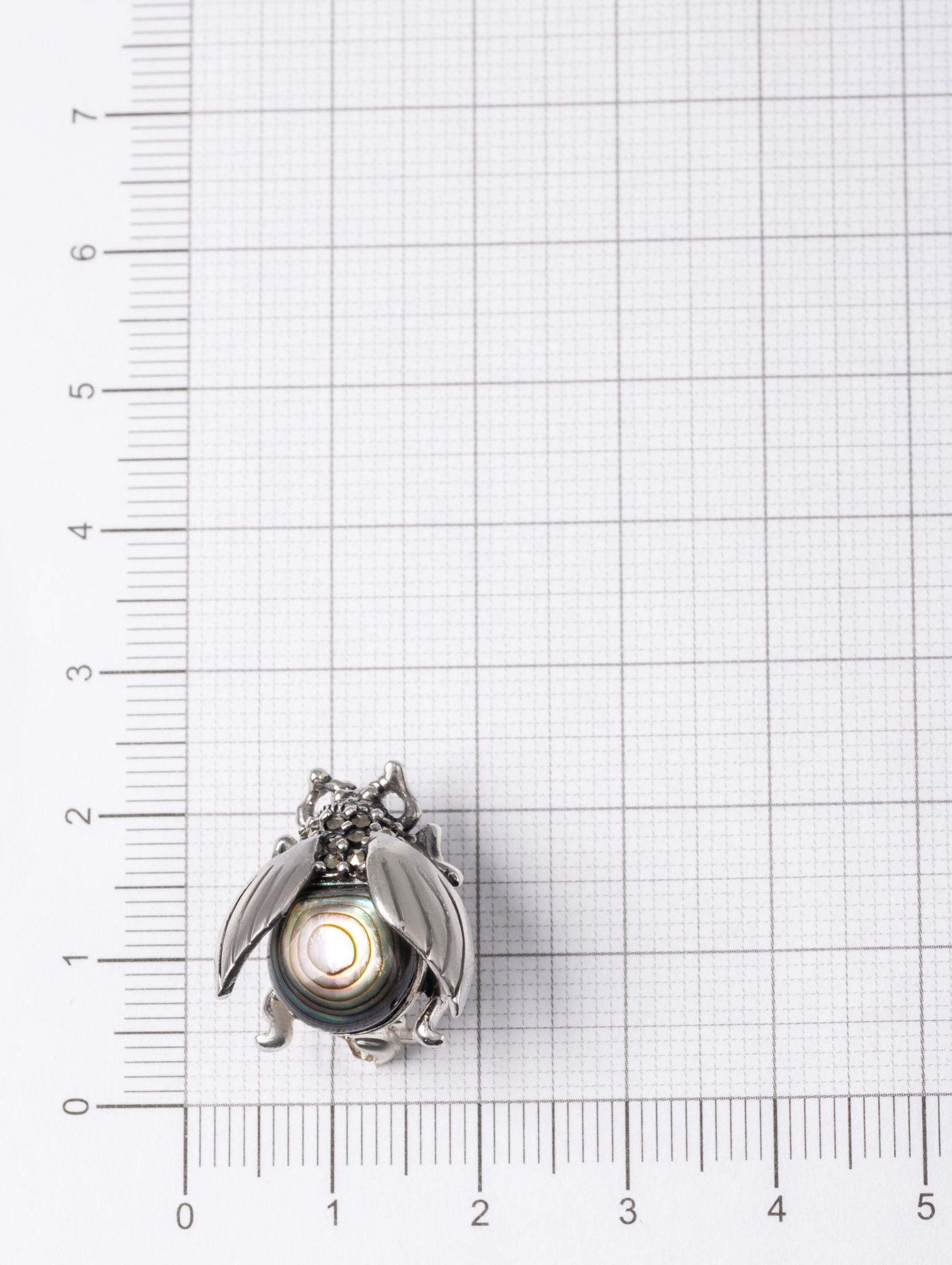 91662 Брошь (Ag 925)